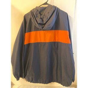 Chaps windbreaker zipper jacket Mens medium hood